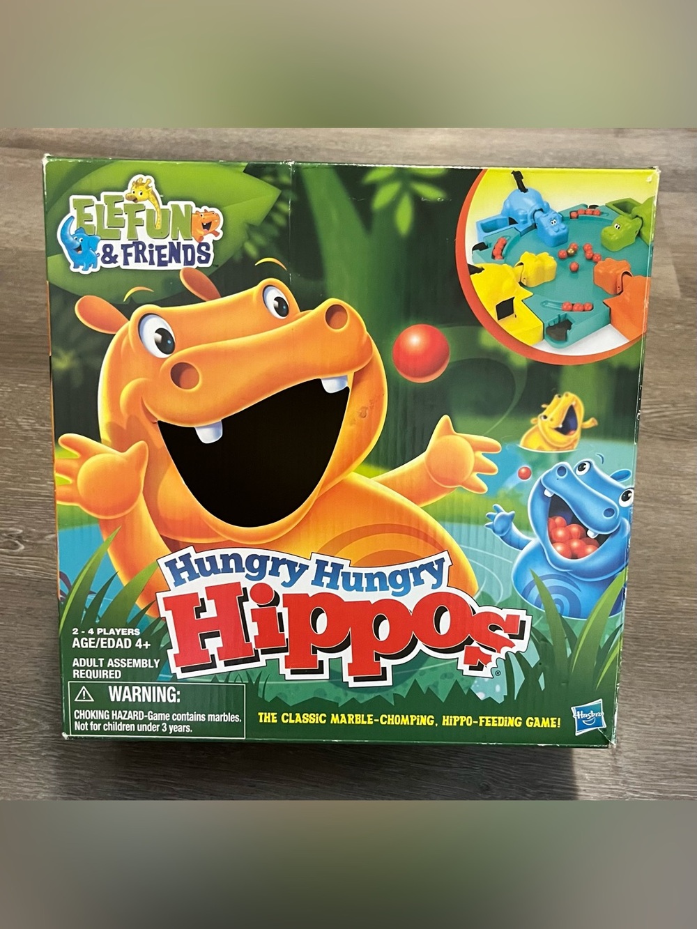 Hasbro Hungry Hungry Hippos 2012, Elefun & Friends